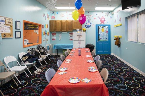 Birthday Party setup