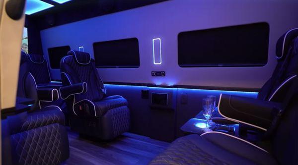 Luxury vehicle Interior