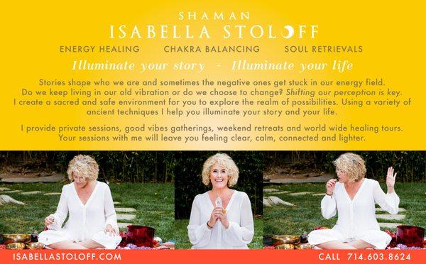 Learn to let go of your old story & get unstuck from what holds you back. Shaman energy healings at the Orange County Healing Center work.