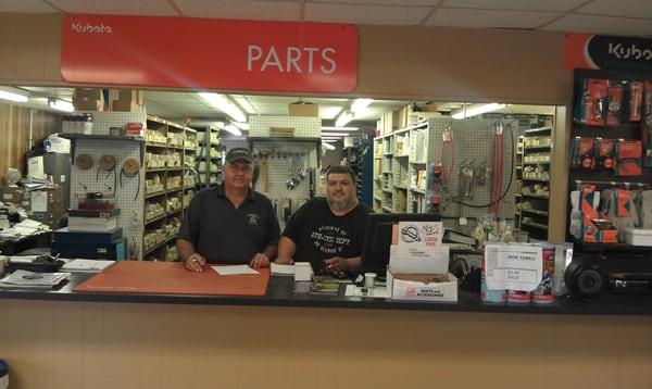 Parts counter at Lansdowne-Moody Company in Cypress