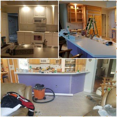 Kitchen Cabinet Refinishing