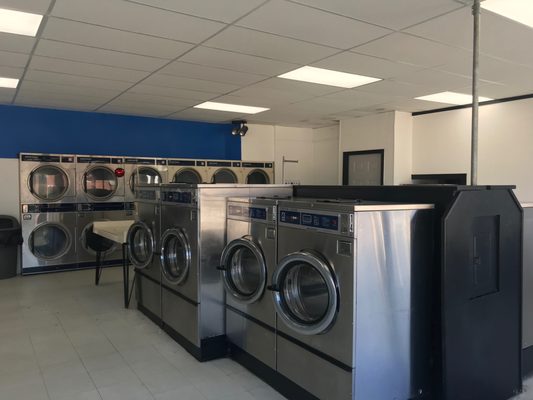 Large Capacity Washers and New Dryers