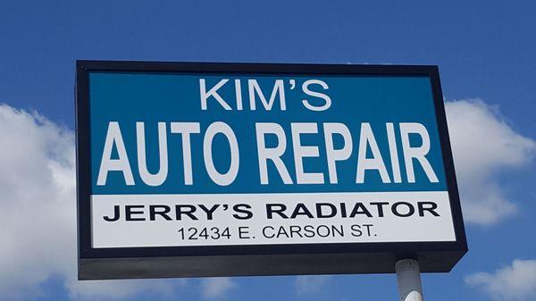 Jerry's Radiator is now Kim's Autp Repair!