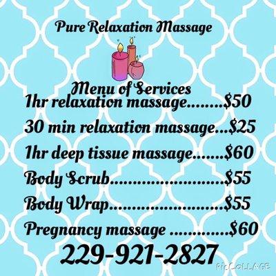 Pure Relaxation Massage