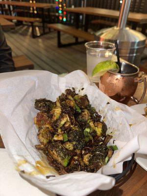 Fried Brussel Sprouts