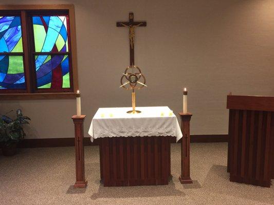 Join us for Adoration of the Blessed Sacrament on Tuesday from 8am to 5pm.