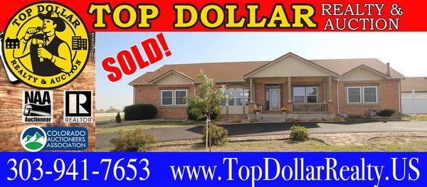 Home Sold Brighton, CO Top Realtor in Brighton CO 80601 80602 80603