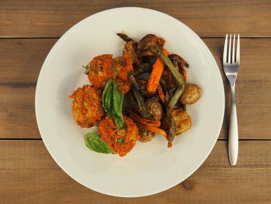 Tomato Basil Meatballs