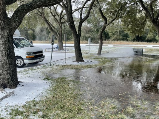 Leak Repair During Houston Freeze