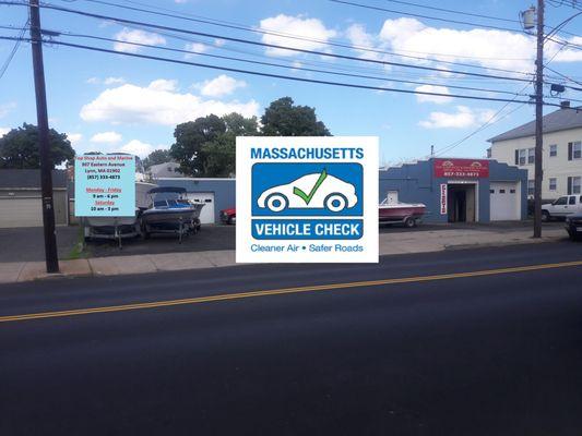 We Offer Massachusetts Inspection Stickers !