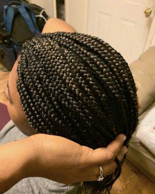 Small size box braid