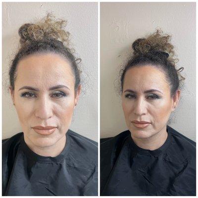 Makeup at Tj salon