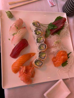 107. Sushi Sashimi Combination