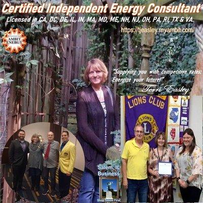 Terri Easley became an Independent Regional Energy Consultant for Ambit Energy in 2021. Rob has recently joined the team in 2024 RKE ENERGY!