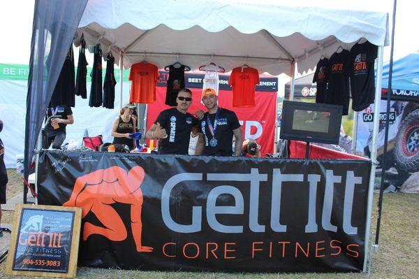 Booth at Spartan Race Jacksonville 2019