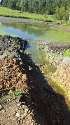 Pond reconstruction