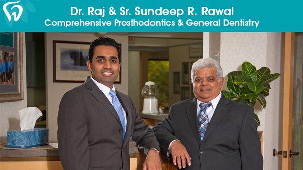 Dr. Raj Rawal & Dr. Sundeep Rawal. Florida's best prosthodontists.