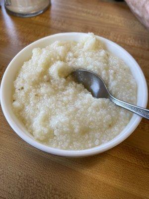 Yummy grits!