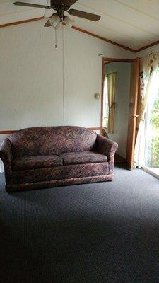 The couch that made me break out in an itchy rash after sitting on it for only five minutes.