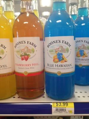 What's this Blue Hawaiian nonsense?  Strawberry Hill was always the old standby--was $2 when I was in college!