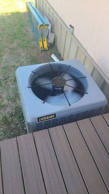 New 4 ton AC unit.