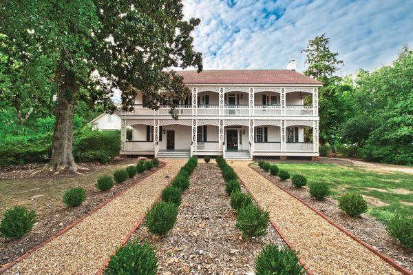 The White Home, built in 1838, sits at the heart of Rock Hill's historic downtown district