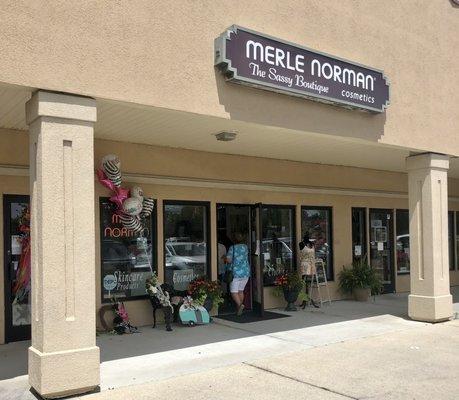 The Sassy Boutique is located within the Merle Norman store.