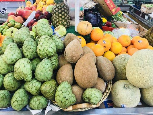 Mamey, Chirimoya, Piña, Naranja, y muchos más