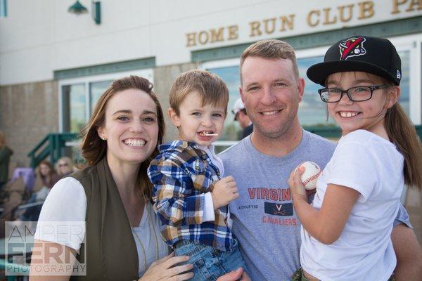 Family fun at the ballpark!