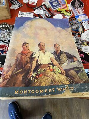 1934 Montgomery Ward Catalogue $30.00. Now a part of my collection.