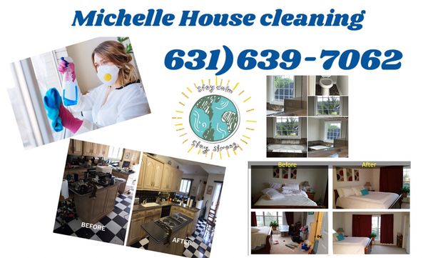 Michelle house cleaning 631)-6397062