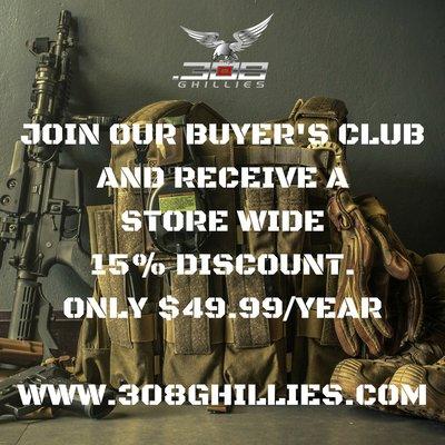 Join Our Buyer's Club