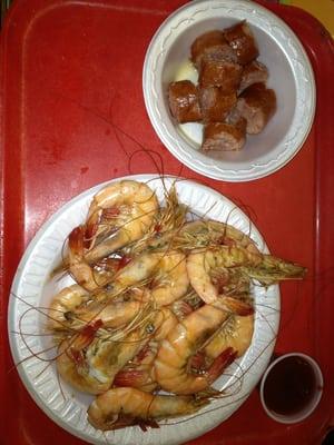 Boiled shrimp