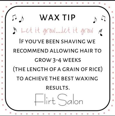 Wax Tip