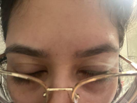 Eyebrow threading