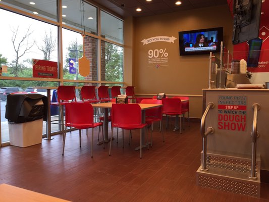 Dine-in seating