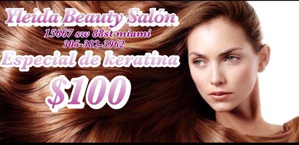 Especial de noviembre 2018 keratina 100 dólares cualquier largo de cabello