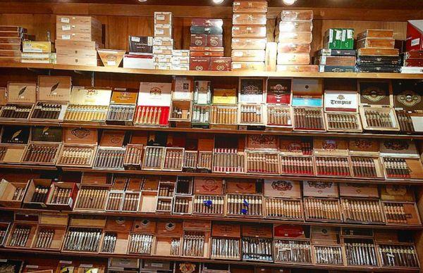 Some Of The Cigars They Have In The Walk In Humidor