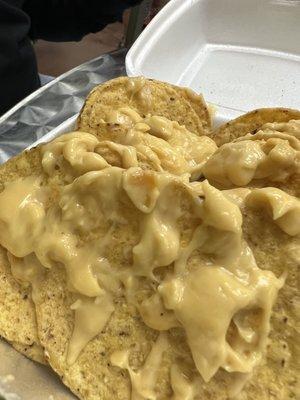 Nachos with cheese