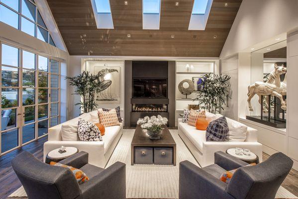 Belvedere-Tiburon Residence - Living Room