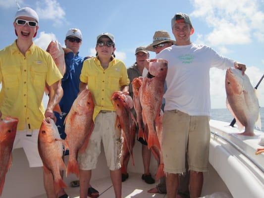 Year Round Red Snapper Fishing