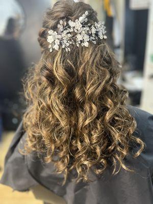 Wedding hair