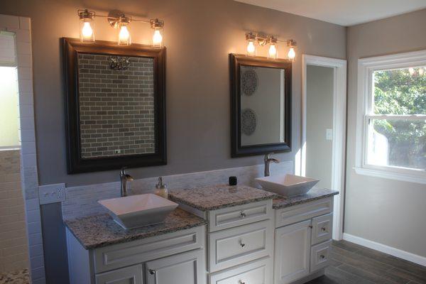 Customer bathroom remodel