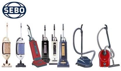 Sebo vacuums