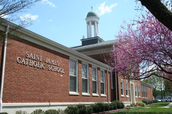 Saint James Catholic School located in the heart of Falls Church City.