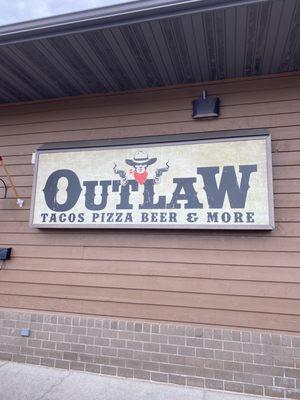 Outlaw tacos, pizza,beer and more