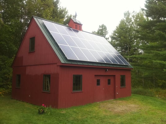 Roof-Mounted PV System, Designed and Installed by the Solar Specialists