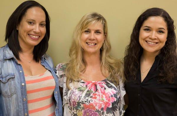 Dr Beavers, Dr. Lopez, and office manager Erika Colon