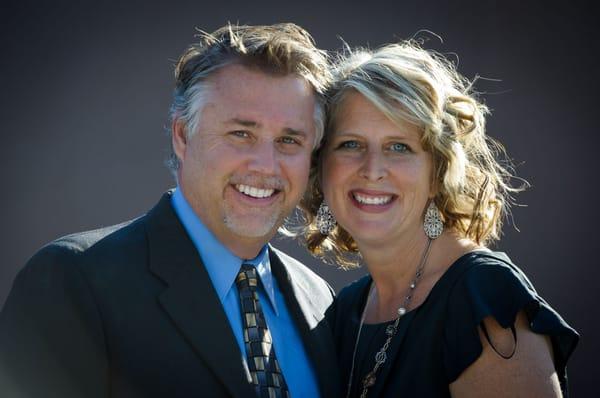 Pastor Randy and his wife, Judi.  They have been married for over 26 years