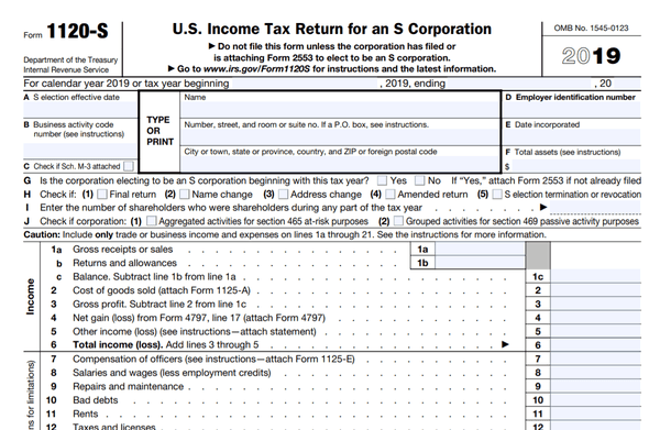 We prepare business returns for S-Corps and send out K-1s for the partners/owners